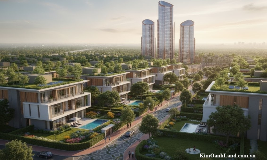 mẫu biệt thự One Era Kinera Kim Oanh