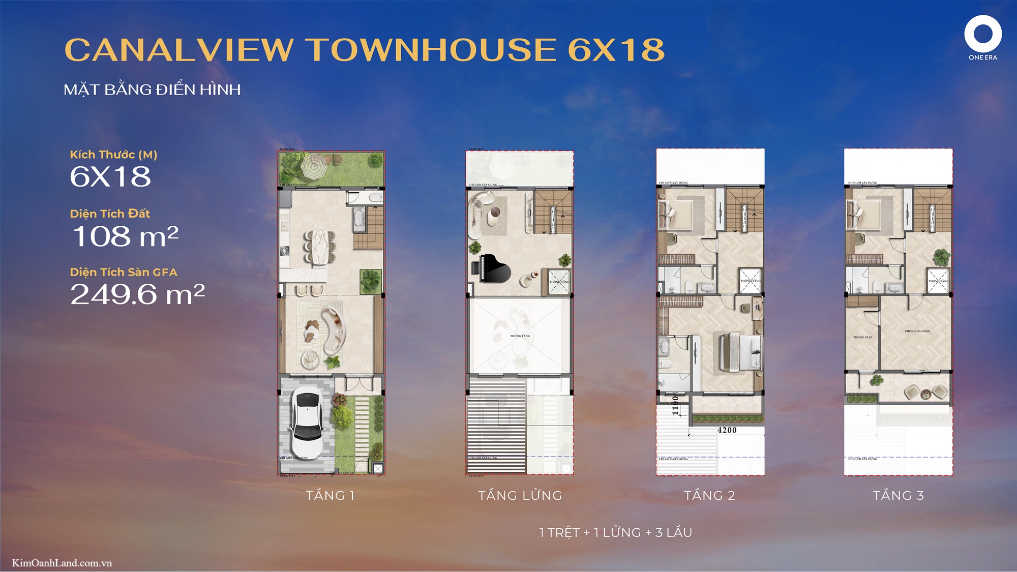 townhouse 6x18