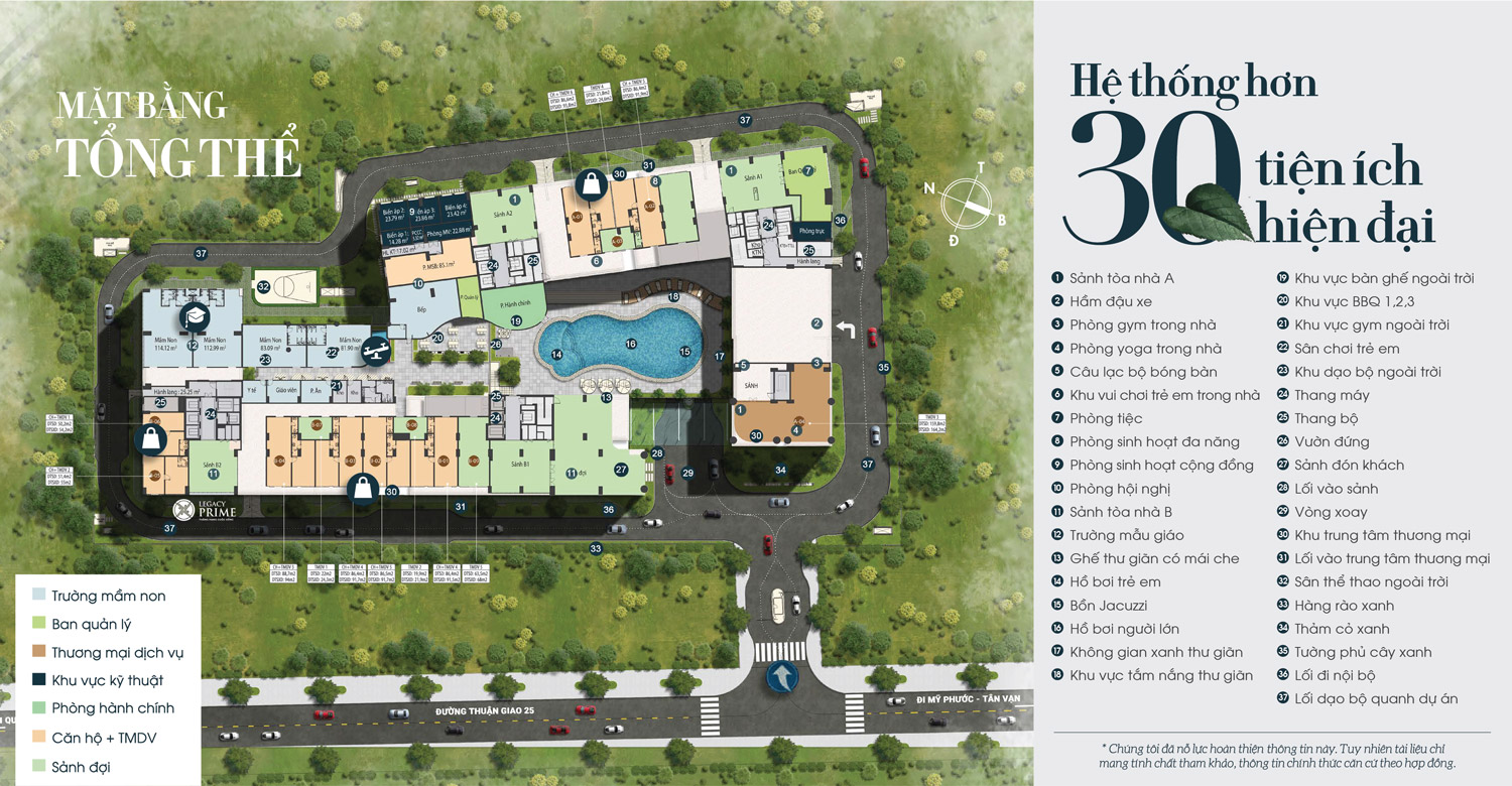 mặt bằng tổng thể dự án Legacy Centyral Thuận An Bình Dương - tiện ích mặt bằng tổng thể dự án Legacy Centyral Thuận An Bình Dương - tiện ích