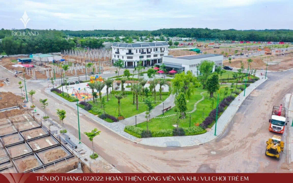 nhà phố -shophouse - nhà ở xã hội Richland Residence Bến Cát Kim Oanh Bình Dương