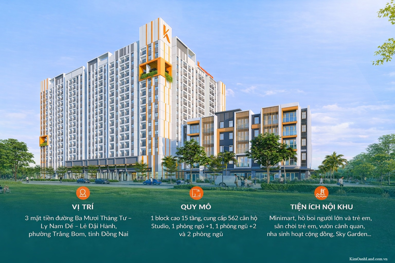 nhà ở xã hội K Home Midtown Trảng Bom Kim Oanh