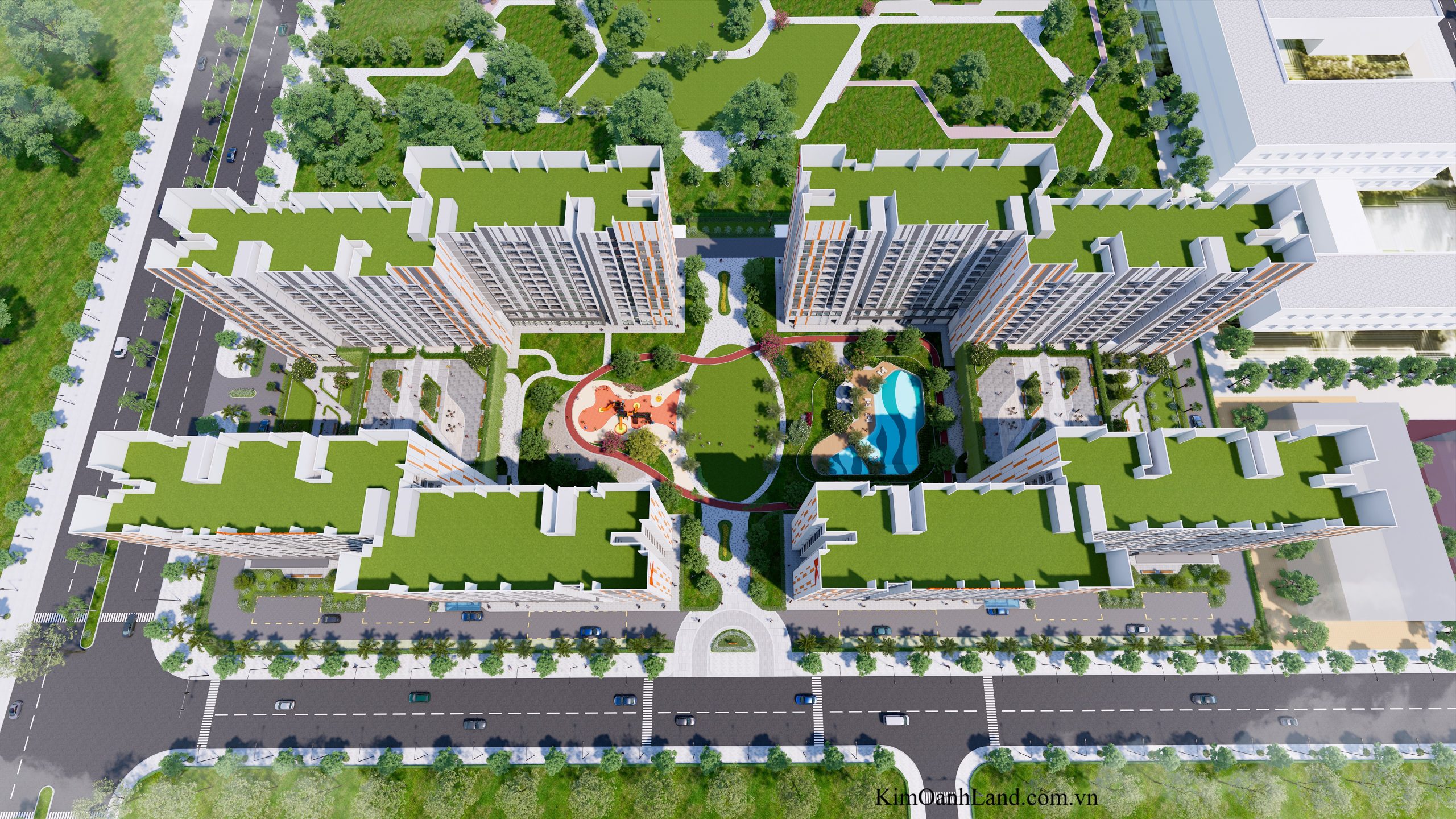 Mặt bằng dự án NOXH K-Home Avenue Nhơn Trạch Đồng Nai