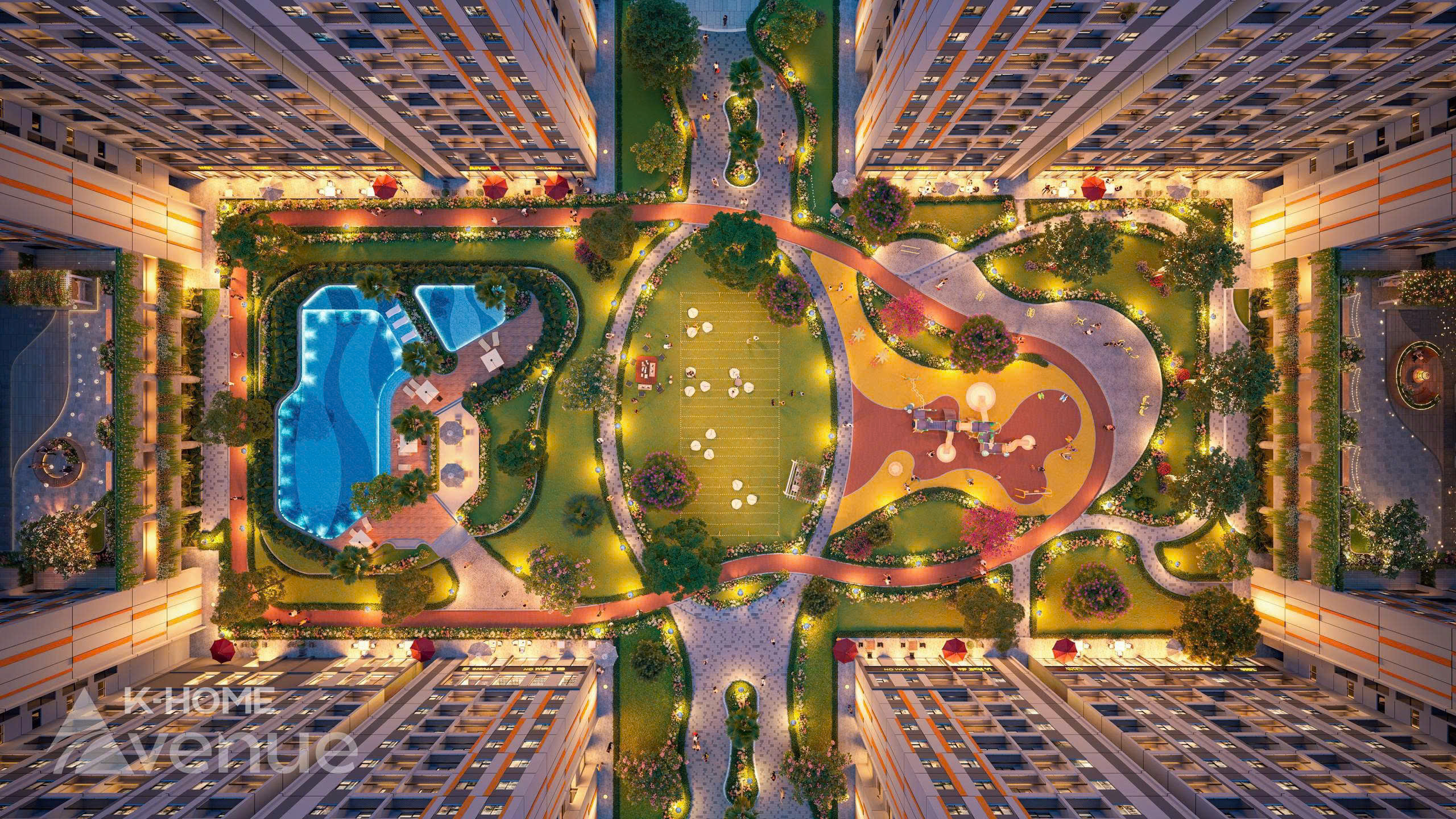 tiện ích nội khu dự án K-HOME Nhơn Trạch