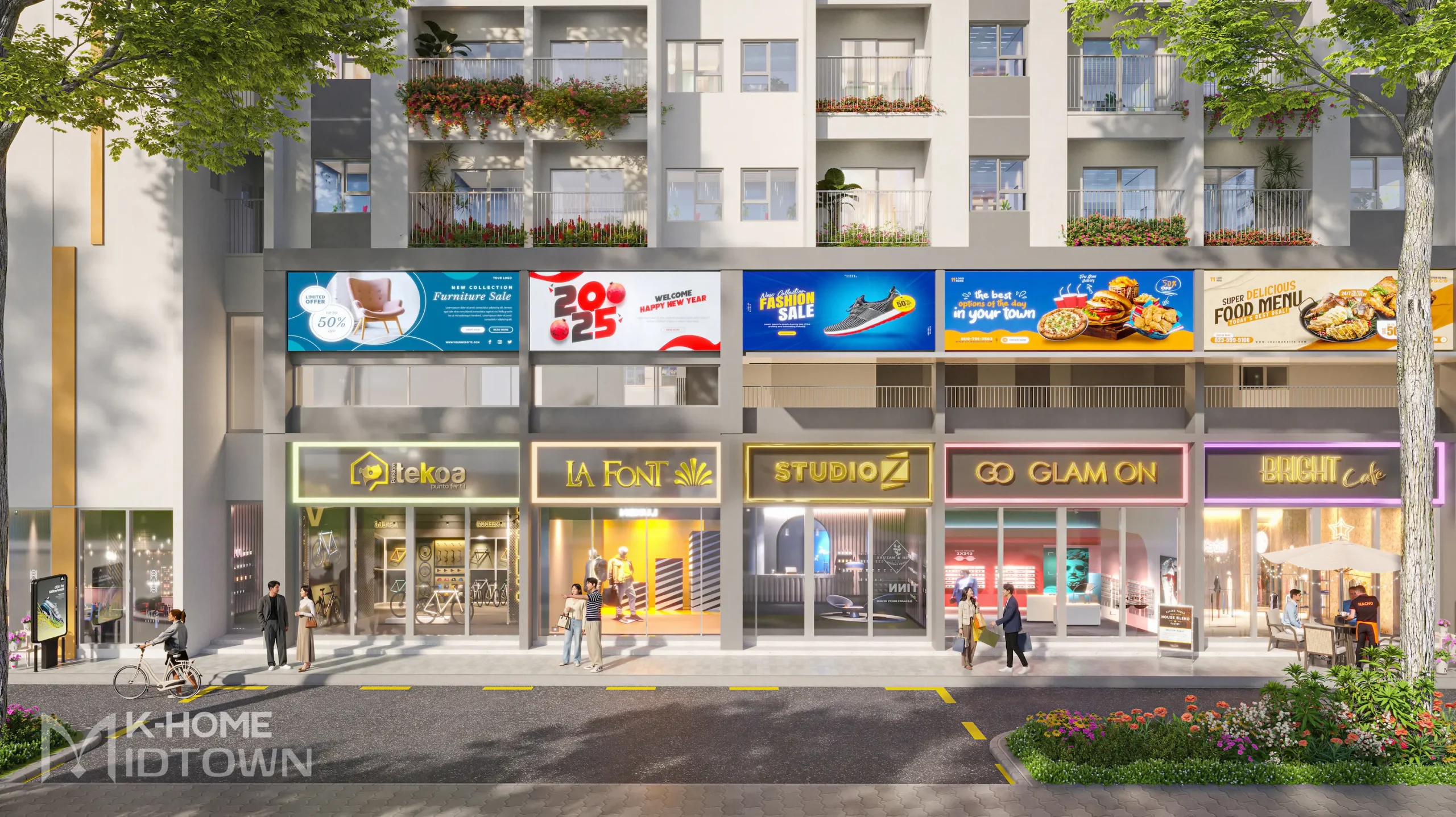 Shophouse tầng trệt tại NOXH Trảng Bom