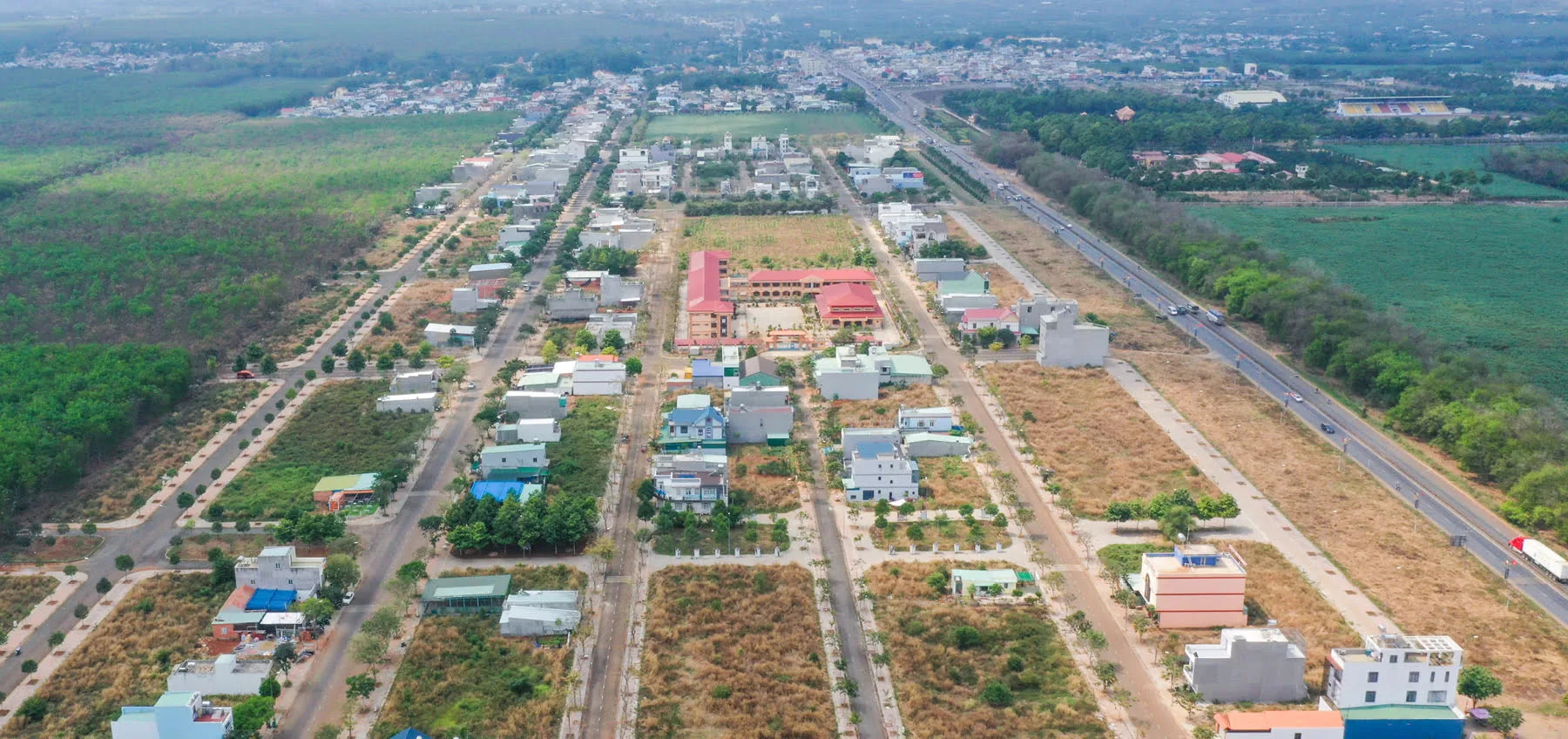 vị trí dự án đất nền Dầu Giây Center City Đồng Nai Kim Oanh Land