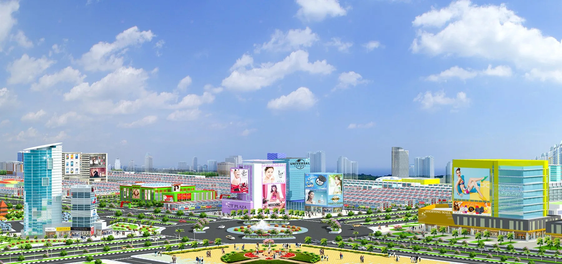 sơ đồ phân lô đất nền dự án đất nền Dầu Giây Center City Đồng Nai Kim Oanh Land