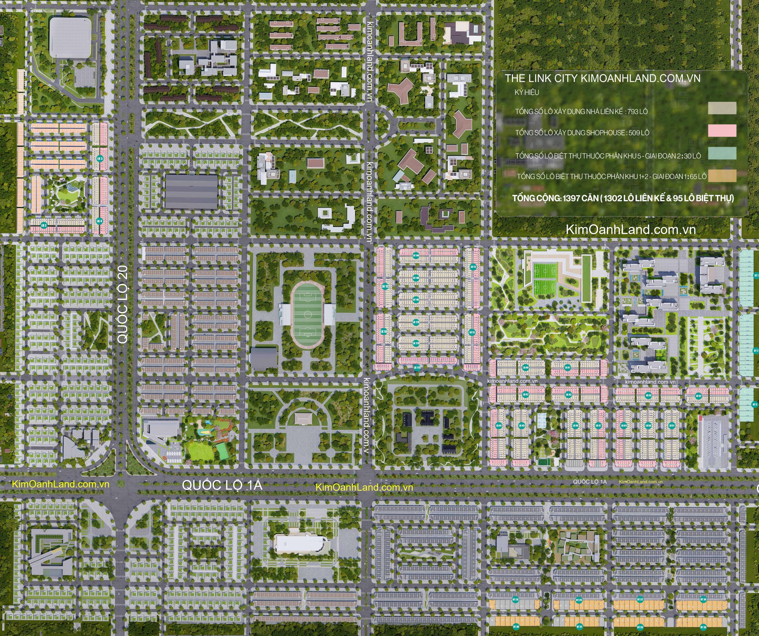 MẶT BẰNG TỔNG THỂ SƠ ĐỒ PHÂN LÔ ĐẤT NỀN NHÀ PHỐ BIỆT THỰ THE LINK CITY DẦU GIÂY KIM OANH MẶT BẰNG TỔNG THỂ SƠ ĐỒ PHÂN LÔ ĐẤT NỀN NHÀ PHỐ BIỆT THỰ THE LINK CITY DẦU GIÂY KIM OANH