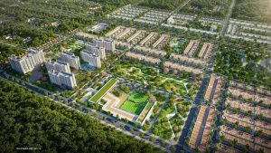 Phối cảnh dự án khu đô thị The Link City Dầu Giây Đồng Nai Kim Oanh