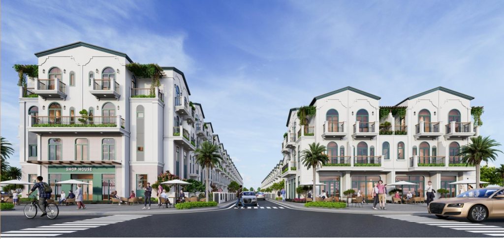 GOLDEN BOULEVARD HÒA LỢI nhà phố shophouse Golden Boulevard Lê Lợi
