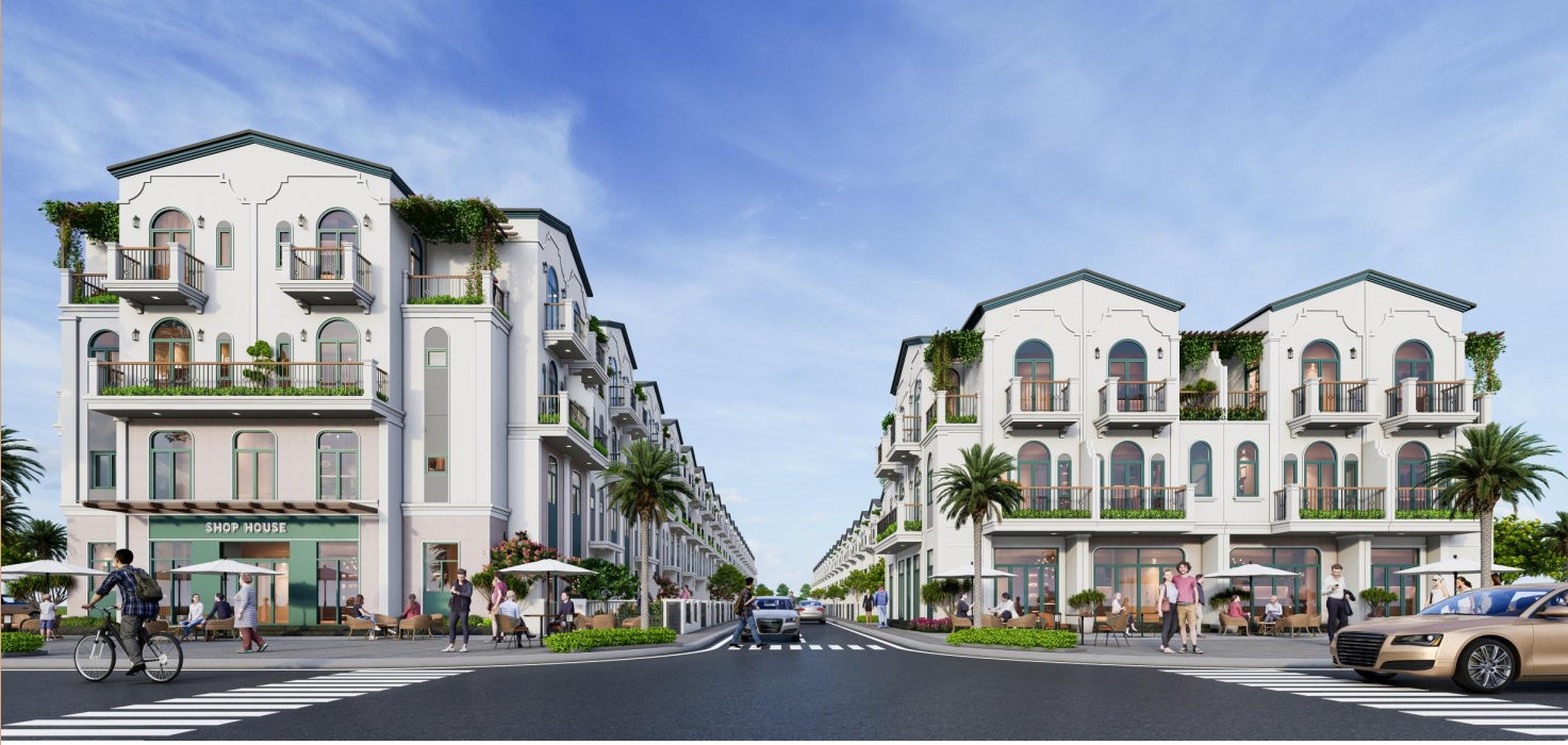 GOLDEN BOULEVARD HÒA LỢI nhà phố shophouse Golden Boulevard Lê Lợi