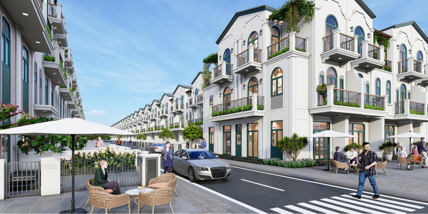 GOLDEN BOULEVARD HÒA LỢI nhà phố shophouse Golden Boulevard Lê Lợi