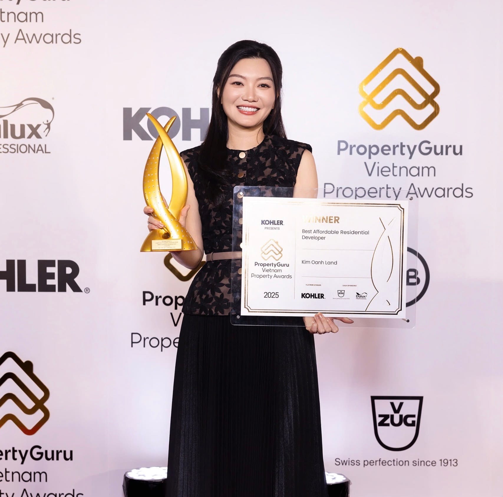 Kim Oanh Land vinh dự nhận giải thưởng Best Affordable Residential Developer