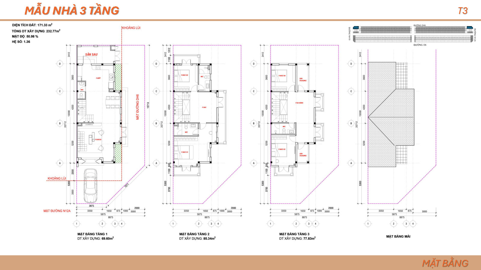 nhà phố Golden Boulevard 3 tầng nhà phố Golden Boulevard 3 tầng