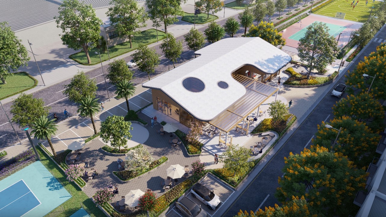 Khu Clubhouse & tổ hợp sân thể thao tại K-Home New City