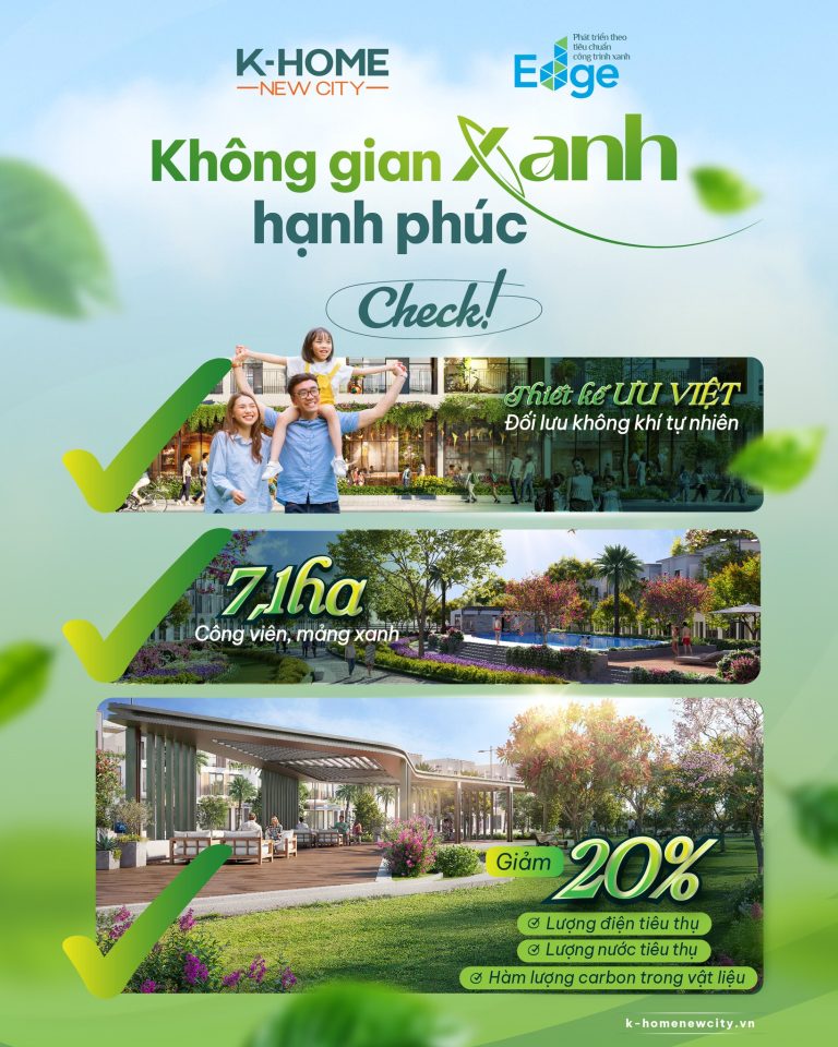 tiện ích căn hộ K Home Bình Dương Kim Oanh
