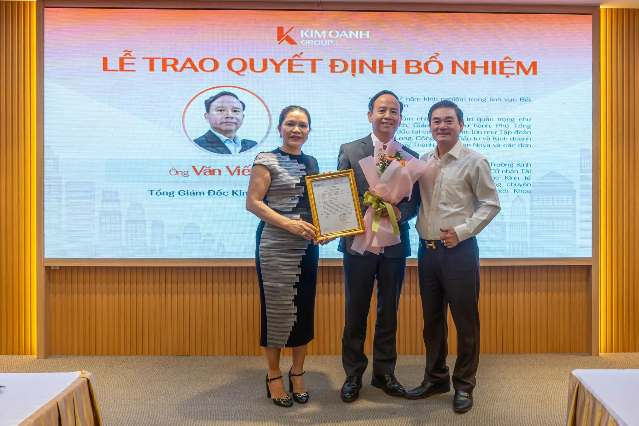 Ông Nguyễn Viết Sơn tổng giám đốc Kim Oanh Land