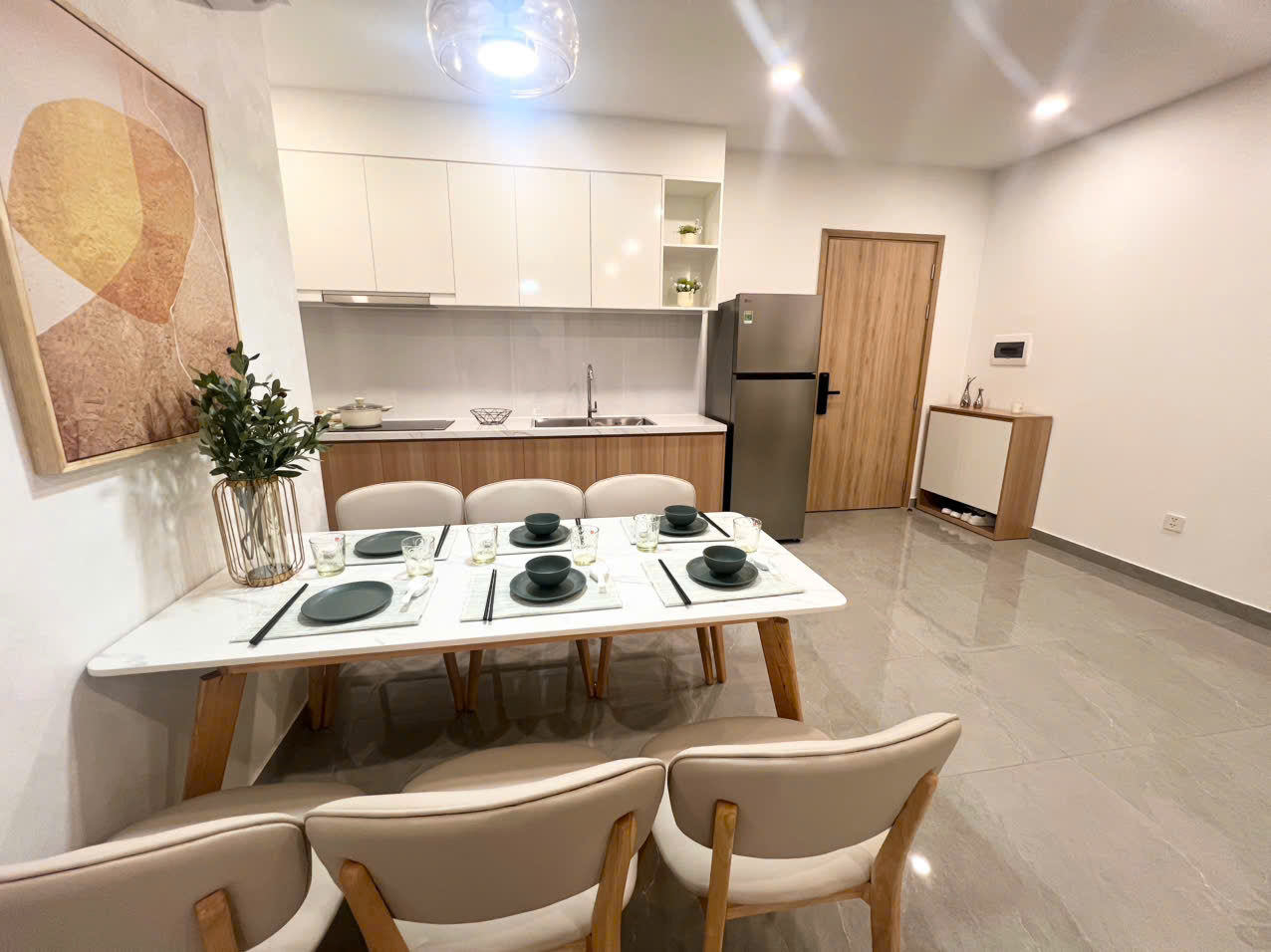 nhà mẫu 2 phòng ngủ K-Home Avenue Nhơn Trạch