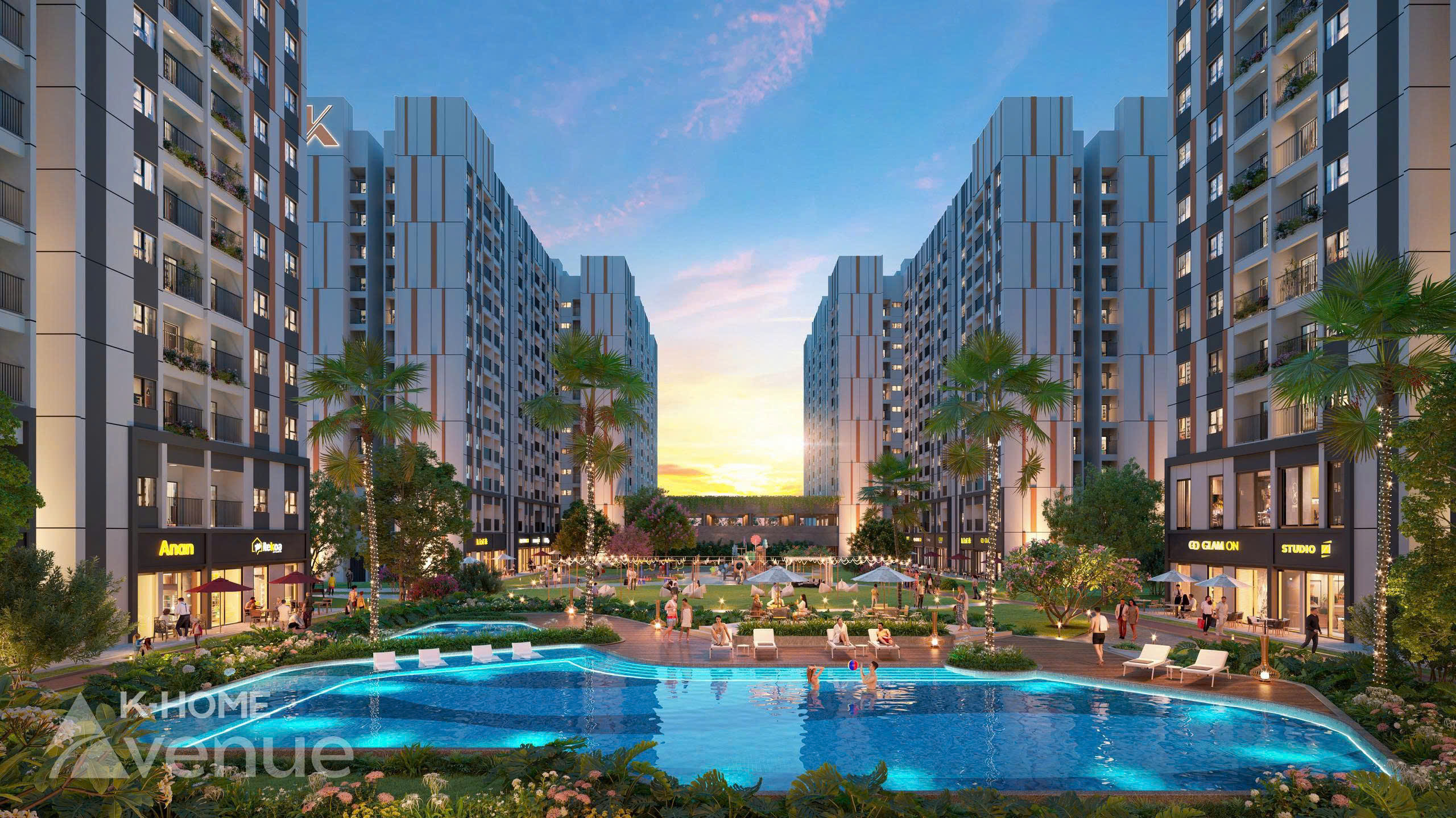 Không gian sống cao cấp tại K-Home Avenue